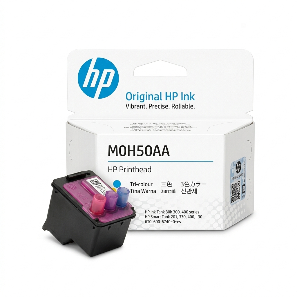 Cabezal HP M0H50AA Original Tricolor para HP Ink Tank y Smart Tank