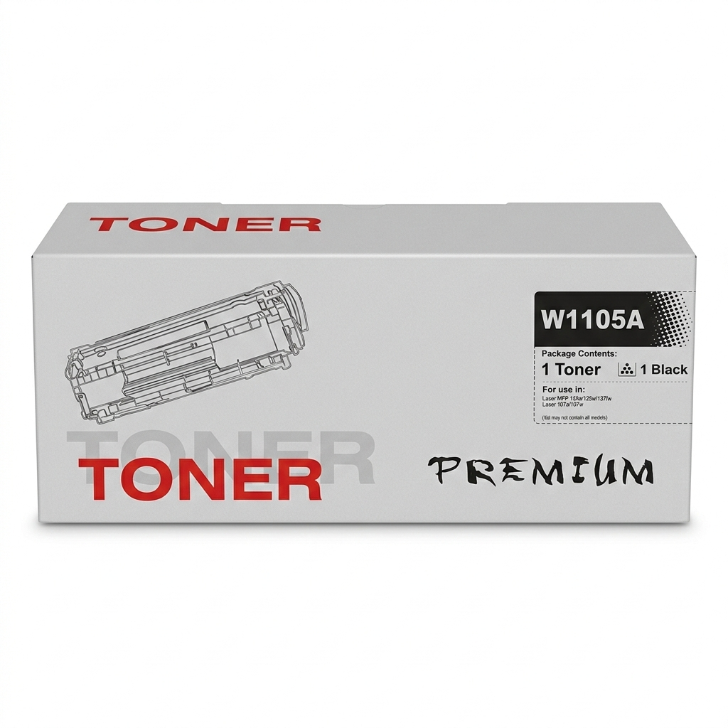 Tóner HP 105A W1105A Negro | Compatible Laser 107a 107w MFP 135w
